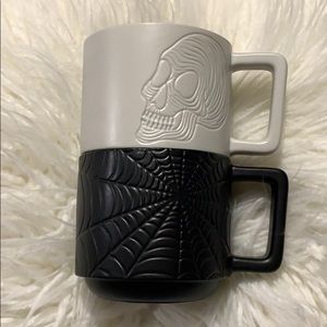 Starbucks Skull And Spiderweb coffee Mug